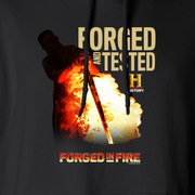 HISTORY Forged in Fire Series Forged And Tested Fleece Hooded Sweatshirt