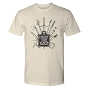 Forged in Fire Choose Your Weapon Emblem Adult Short Sleeve T-Shirt