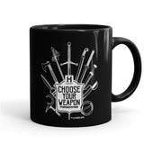 Forged in Fire Choose Your Weapon Emblem Black Mug