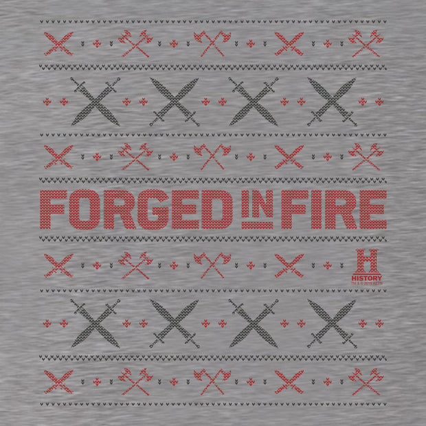 HISTORY Forged in Fire Series Holiday Lightweight Crew Neck Sweatshirt