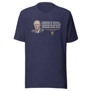 Franklin D. Roosevelt Four Freedoms Adult Short Sleeve T-Shirt