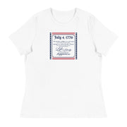 HISTORY Life Liberty Happiness Women's Relaxed T-Shirt