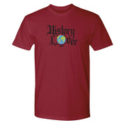 World History Lover Adult Short Sleeve T-Shirt