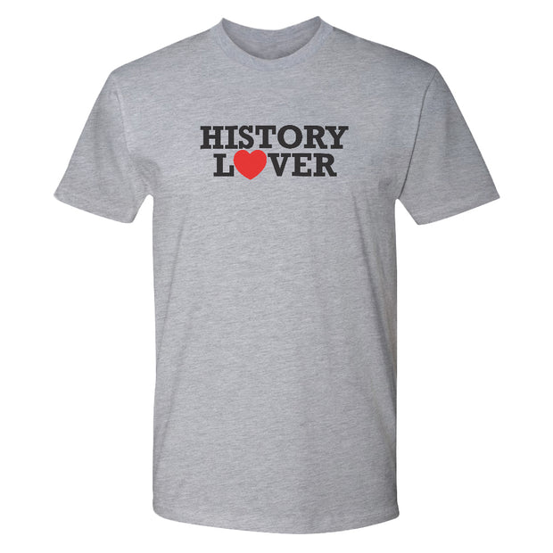 History Lover Adult Short Sleeve T-Shirt