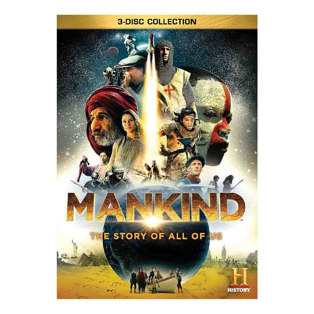 HISTORY Mankind Story.All Of Us (RPKG)V3 DVD