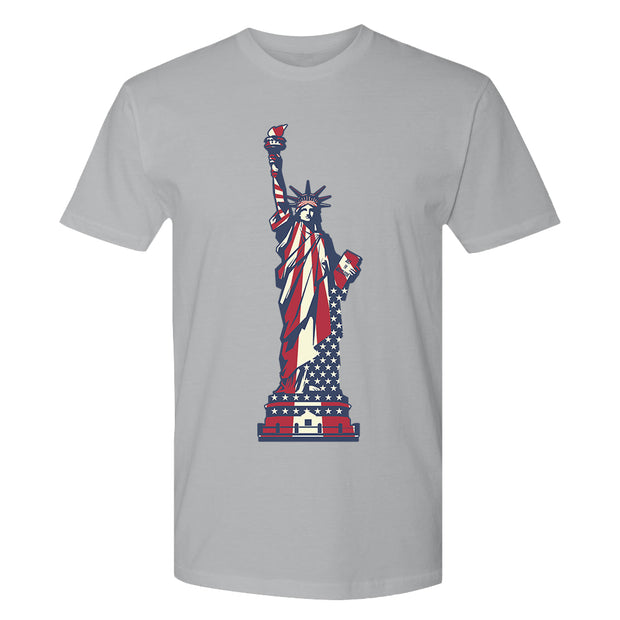HISTORY Statue of Liberty Adult Short Sleeve T-Shirt
