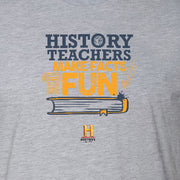 History Teachers Make Facts Fun Adult Short Sleeve T-Shirt