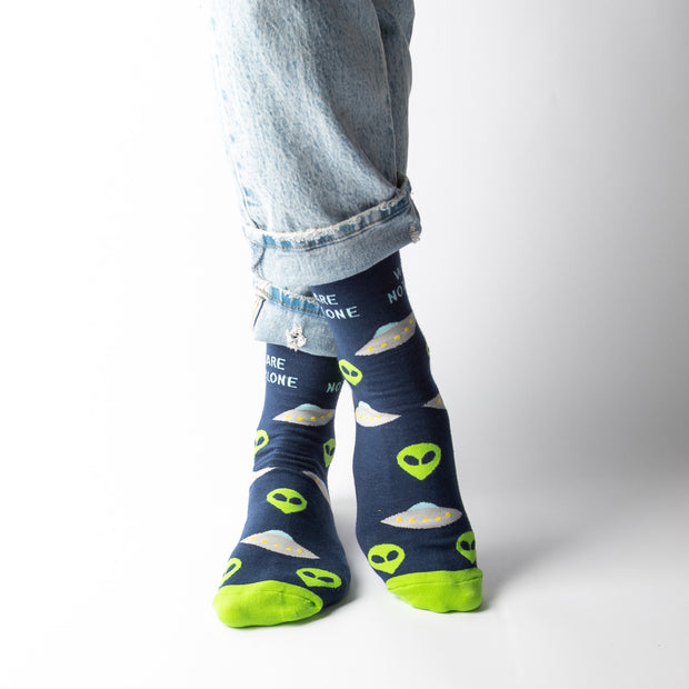 Ancient Aliens We Are Not Alone Socks