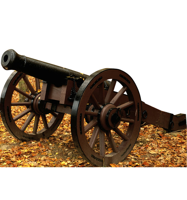 HISTORY Civil War Cannon Standee