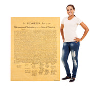 HISTORY Declaration of Independence Standee