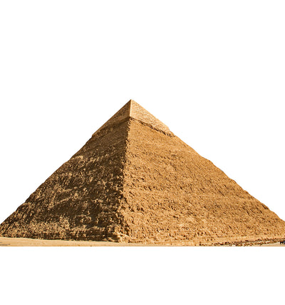 HISTORY Egyptian Pyramid Standee