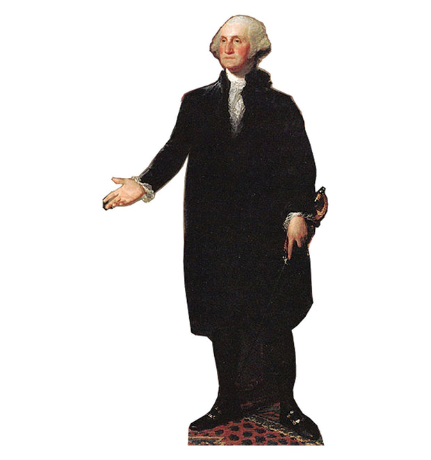 HISTORY George Washington Standee