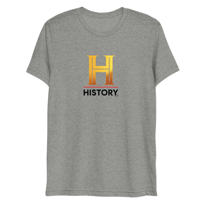 HISTORY Logo Adult Triblend T-Shirt