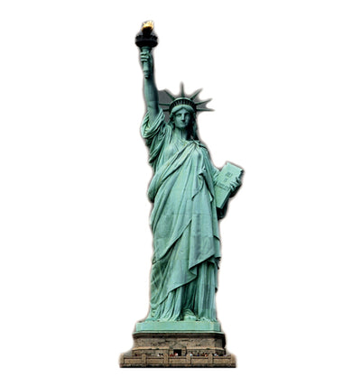 HISTORY Statute Of Liberty Standee