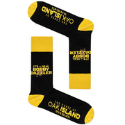 The Curse of Oak Island Real Bobby Dazzler Knit Socks