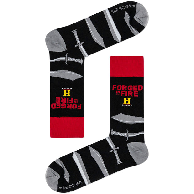 HISTORY Forged in Fire Series Knit Socks