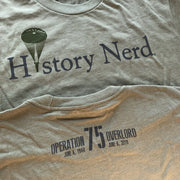 History Nerd with WWII Paratrooper T-Shirt