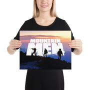 Mountain Men Sunrise Premium Matte Paper Poster