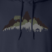 Mountain Men In The Wild Fleece Hooded Sweatshirt
