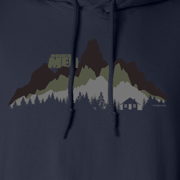 Mountain Men In The Wild Fleece Hooded Sweatshirt