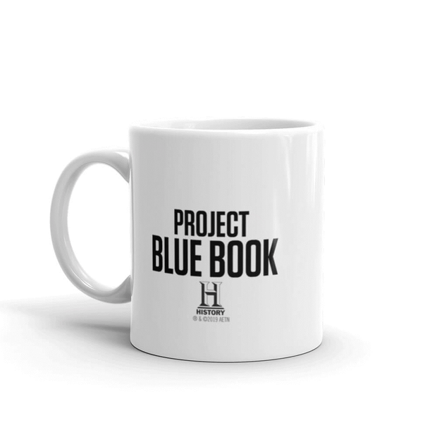 Project Blue Book Symbol White Mug