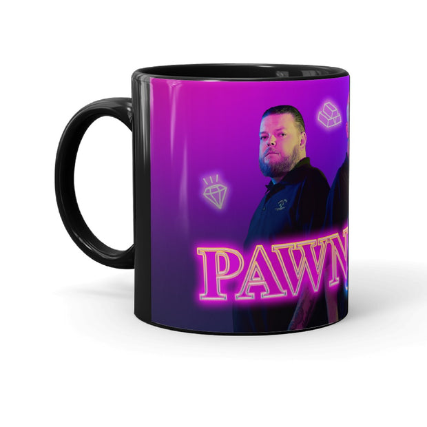 Pawn Stars Cast Black Mug