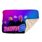 Pawn Stars Cast Sherpa Blanket