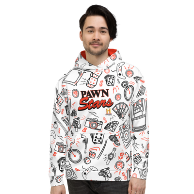 Pawn Stars Doodles Unisex Hooded Sweatshirt