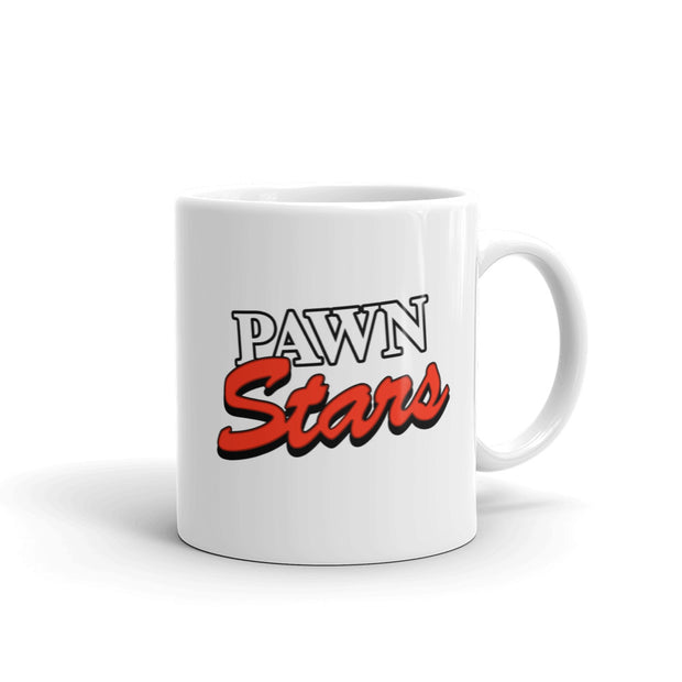 Pawn Stars Logo White Mug