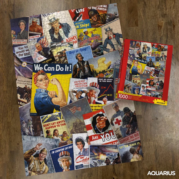 Smithsonian War Posters 1000 Piece Puzzle