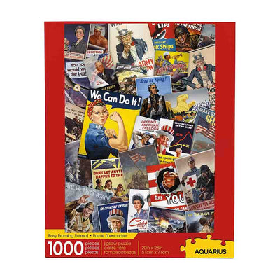 Smithsonian War Posters 1000 Piece Puzzle
