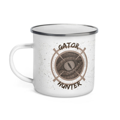 Swamp People Gator Hunter Enamel Mug