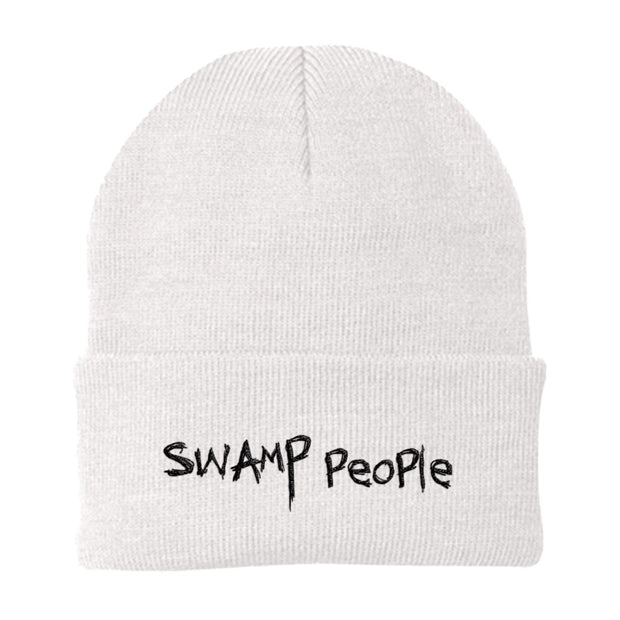 Swamp People Logo Embroidered Beanie