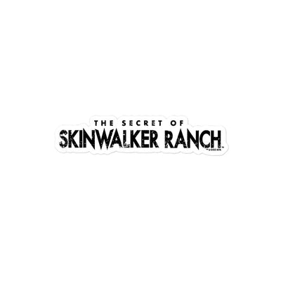The Secret of Skinwalker Ranch Logo Die Cut Sticker