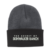 The Secret of Skinwalker Ranch Logo Embroidered Beanie