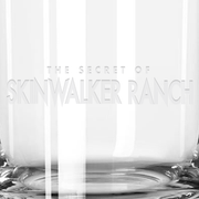 The Secret of Skinwalker Ranch Logo Laser Engraved Rocks Glass