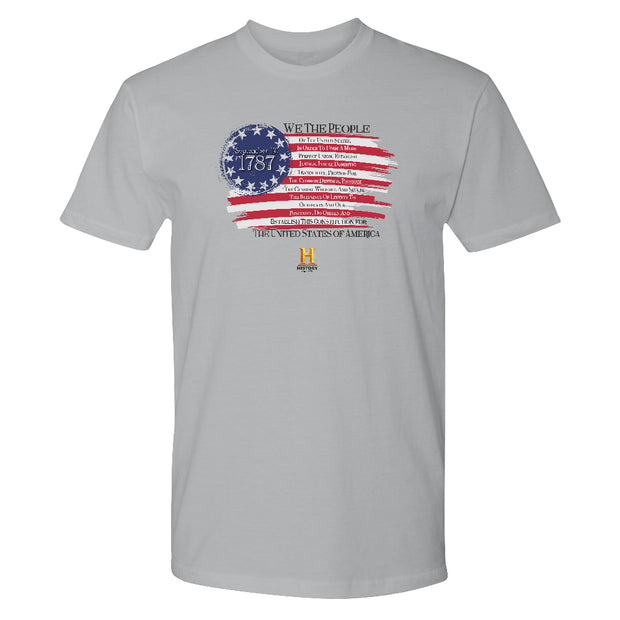 U.S. Constitution Preamble Adult Short Sleeve T-Shirt