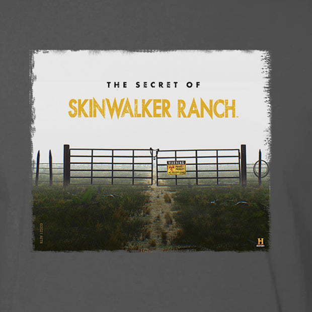The Secret of Skinwalker Ranch Do Not Enter Adult Short Sleeve T-Shirt