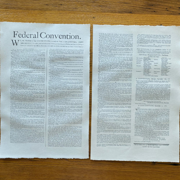 United States Constitution from the Printing Office
