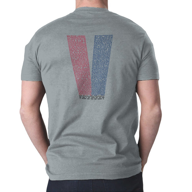 WWII V-Day T-Shirt with all US Battles Listed