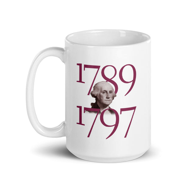 George Washington Liberty When It Begins To Take Root White Mug