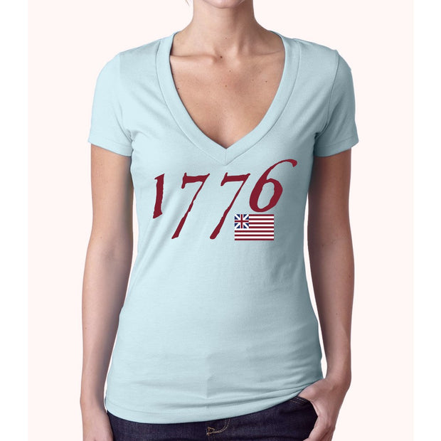 We Hold These Truths July 4, 1776 V-neck shirt