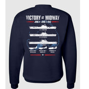 "Victory at Midway" Crewneck sweatshirt