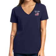 "Victory at Midway" Women's v-neck shirt