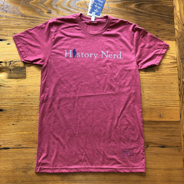History Nerd with Ben Franklin Cardinal T-Shirt