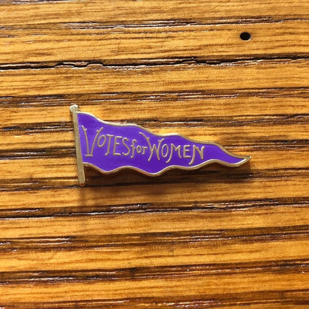 "Votes for Women" Pin - Purple